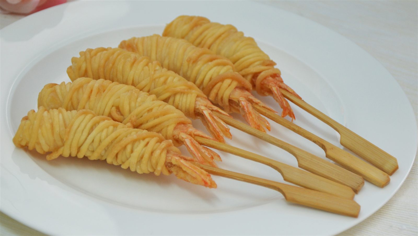 Noodle-Wrapped Shrimp frozen shrimp