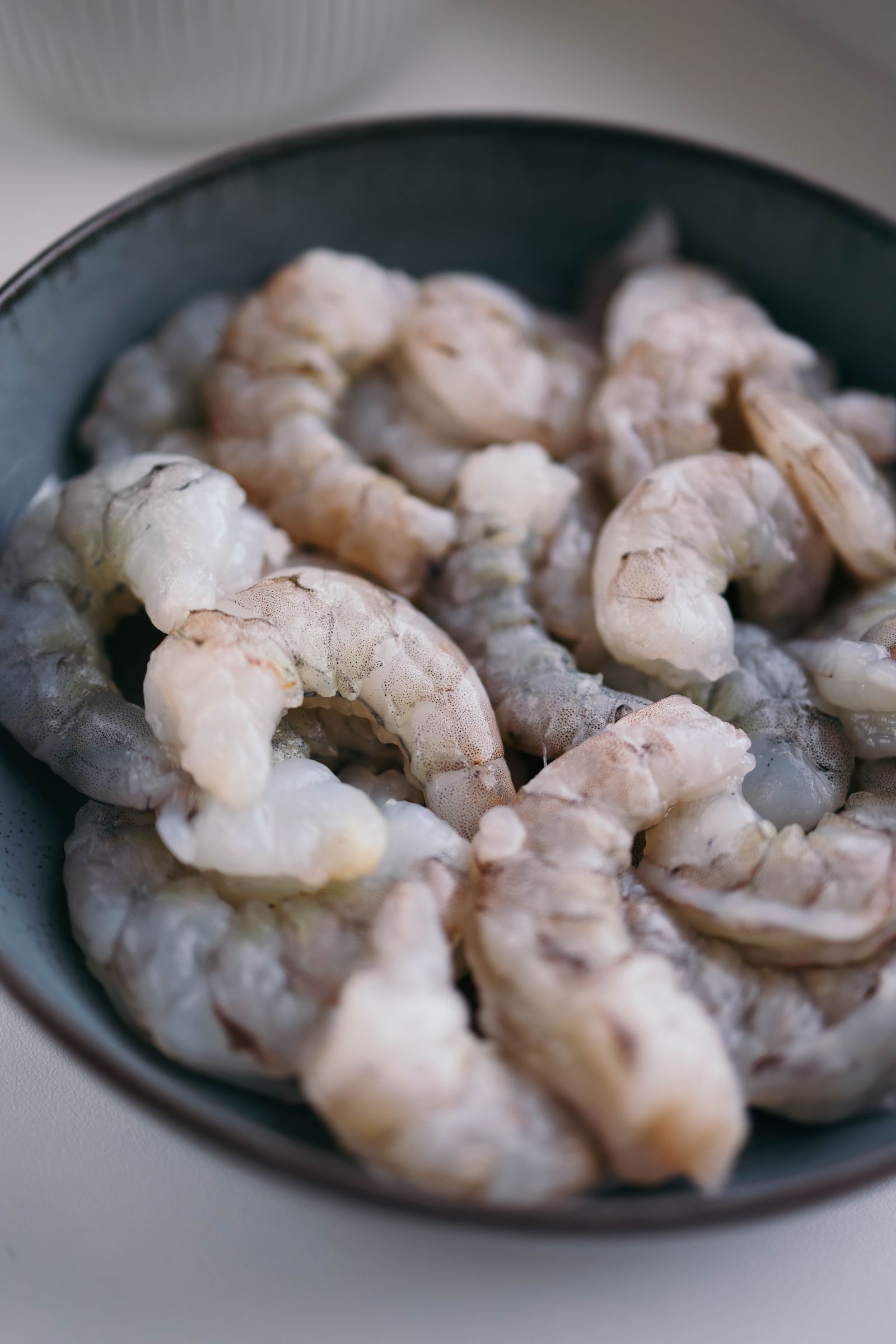 Peeled Undeveined frozen shrimp